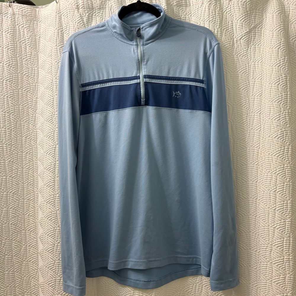 Southern Tide Men's Tide to Trail T3 1/4‎ Zip Performance Pullover Small